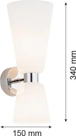 Argon RENO 1033 Fali lámpa 2x7W/E14 IP20