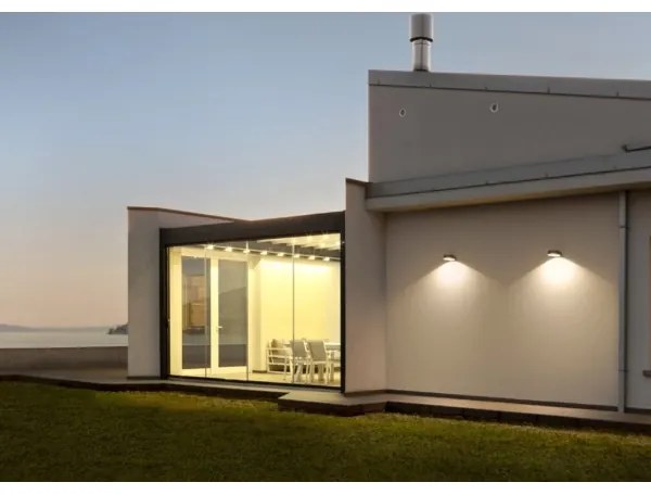 Redo 90046 - LED Kültéri fali lámpa PHASER LED/12W/230V IP54