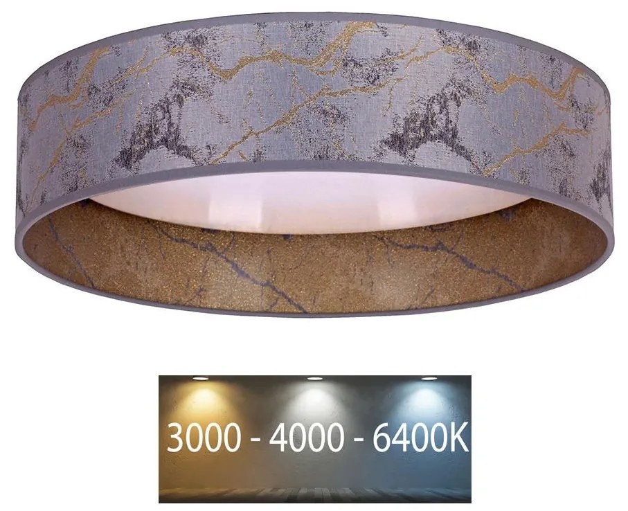 Brilagi - LED Mennyezeti lámpa VELVET LED/12W/230V á. 30 cm 3000K/4000K/6400K