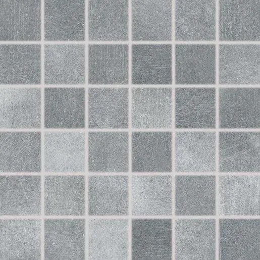Mozaik Rako Rebel sötétszürke 30x30 cm matt DDM06742.1