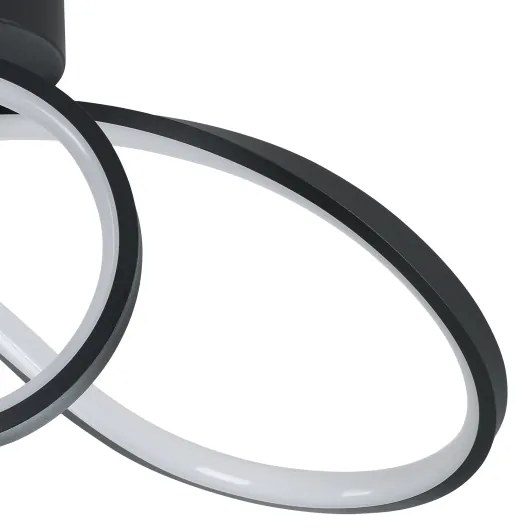 Eglo 901158-LED RGBW Dimmelhető mennyezeti lámpa CALAROSSA-Z LED/22W/230V fekete