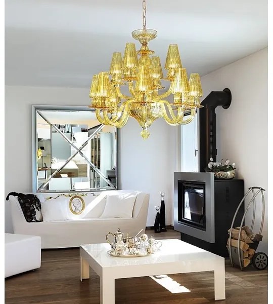 Redo IID C12 51 - Csillár láncon IDILLIO 12xG9/48W/230V