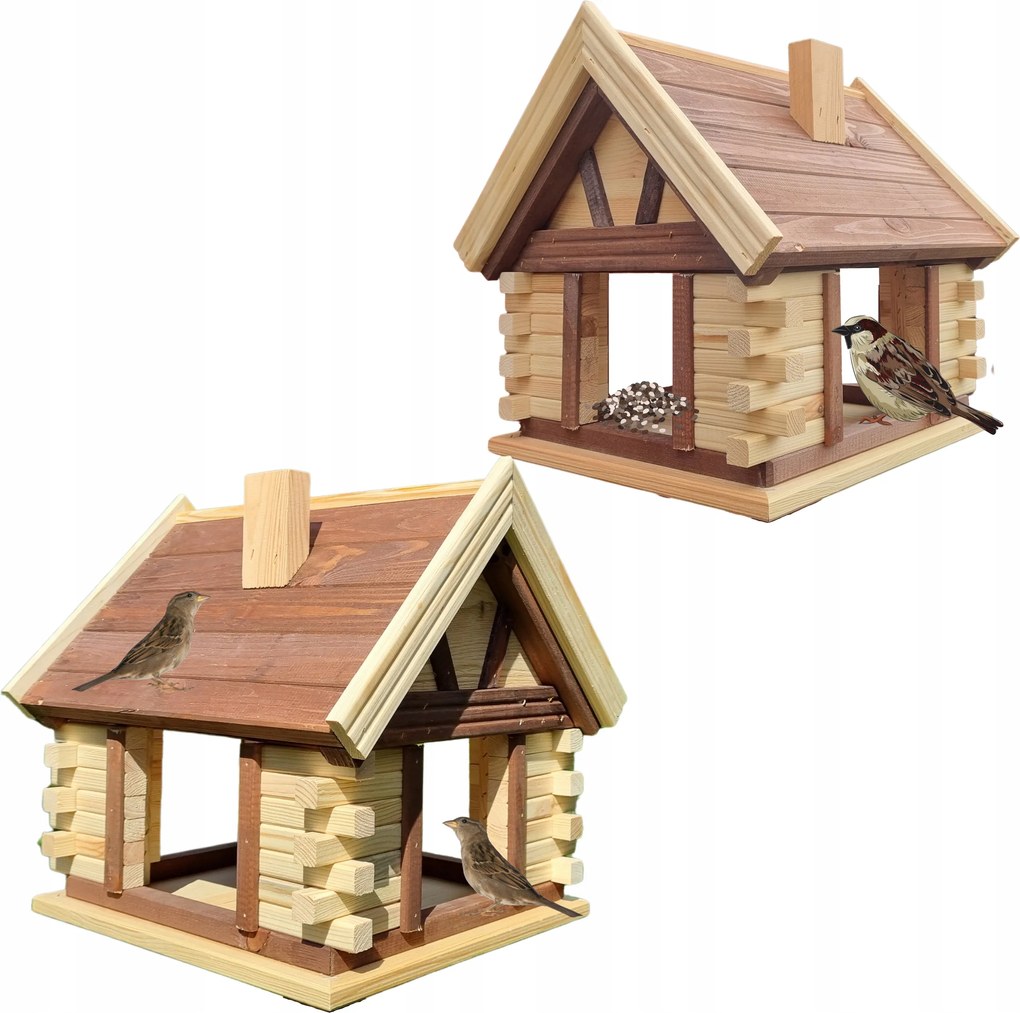 Madáretető Nagy Lógó Fa Házikó