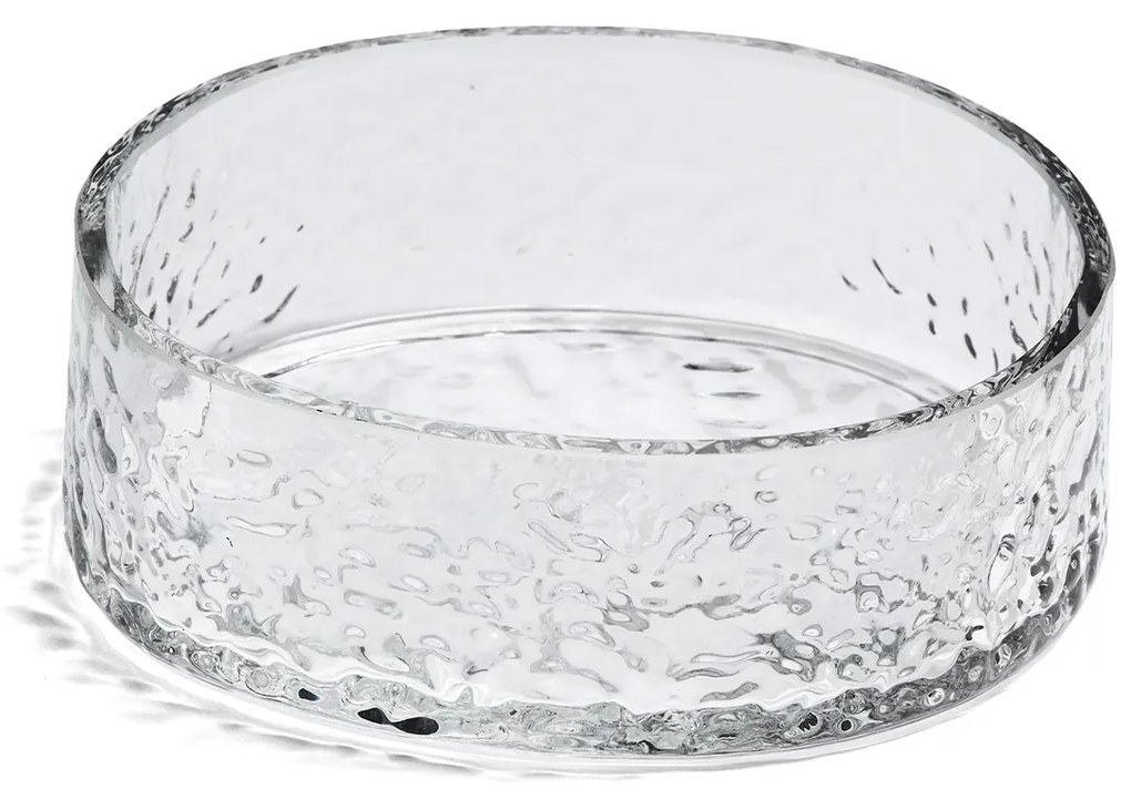 Szürke tál, 15 cm, átlátszó - COOEE