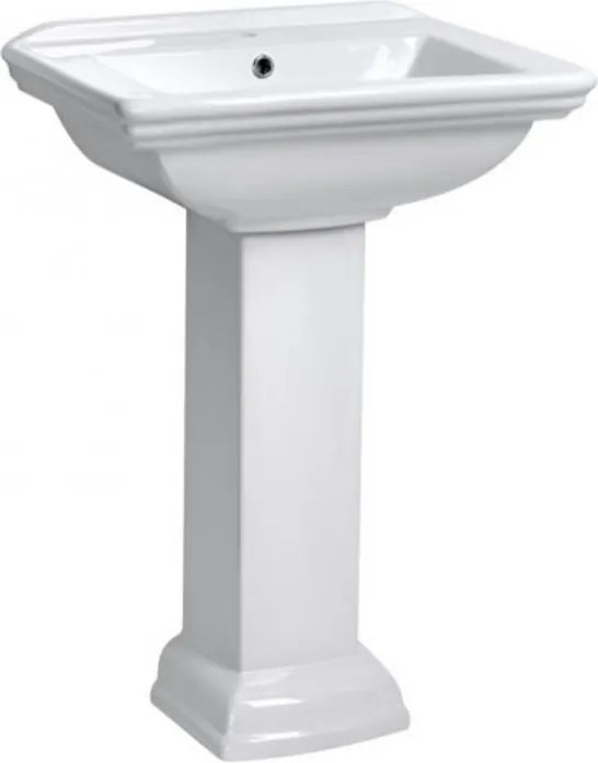 Kleopatra 13 kerámia mosdó, lábazattal