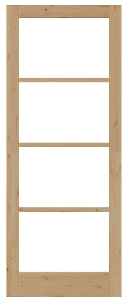 Belső Ajtó Üveggel ORKDAL Barna 83 x 211 cm