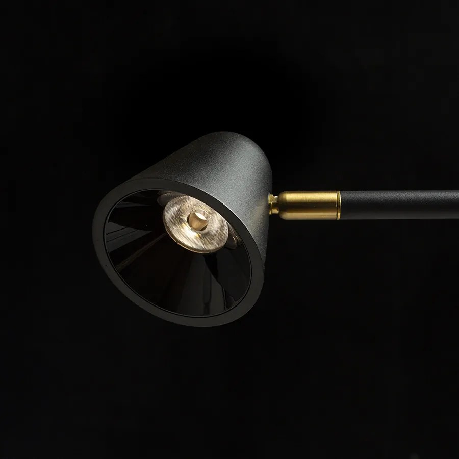 RENDL STIG stojanová černá 230V LED 8.4W 34° 3000K