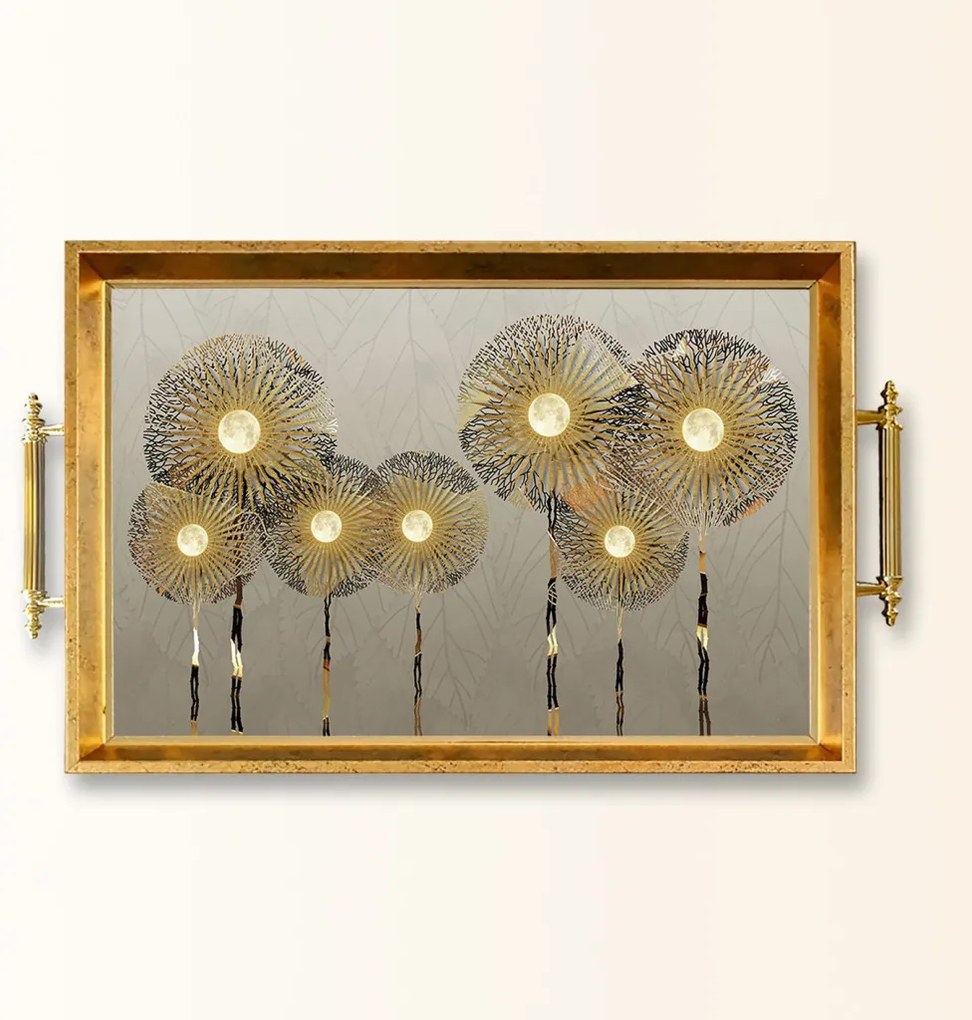 Üveg tálca, 38×24 cm – TPEA9882