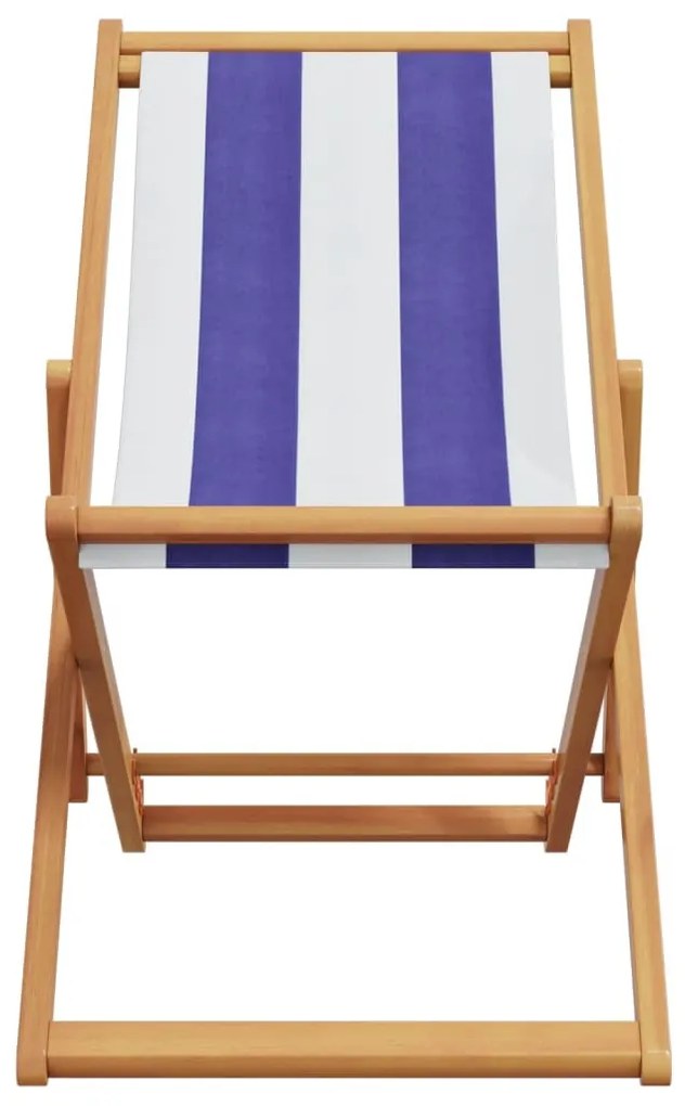kék és fehér eukaliptuszfa és szövet összecsukható strandszék