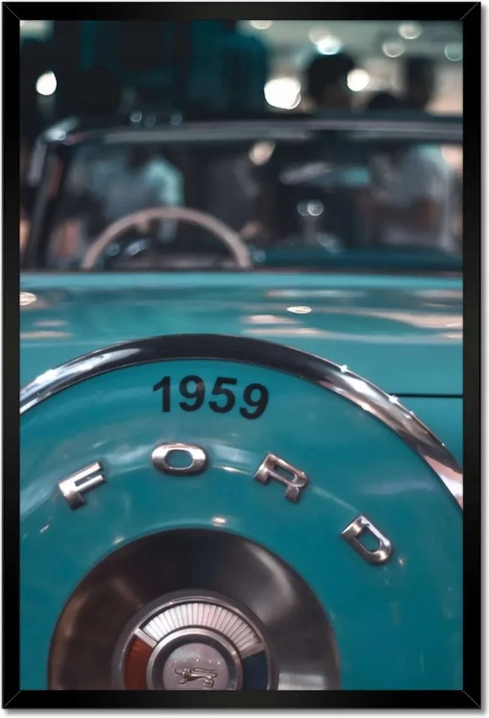 Poszterek keretben 40x60 Antik autó