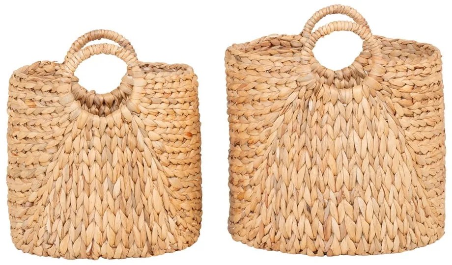 Vízijácint tárolókosár szett 2 db-os ø 35x37 cm Passo – House Nordic