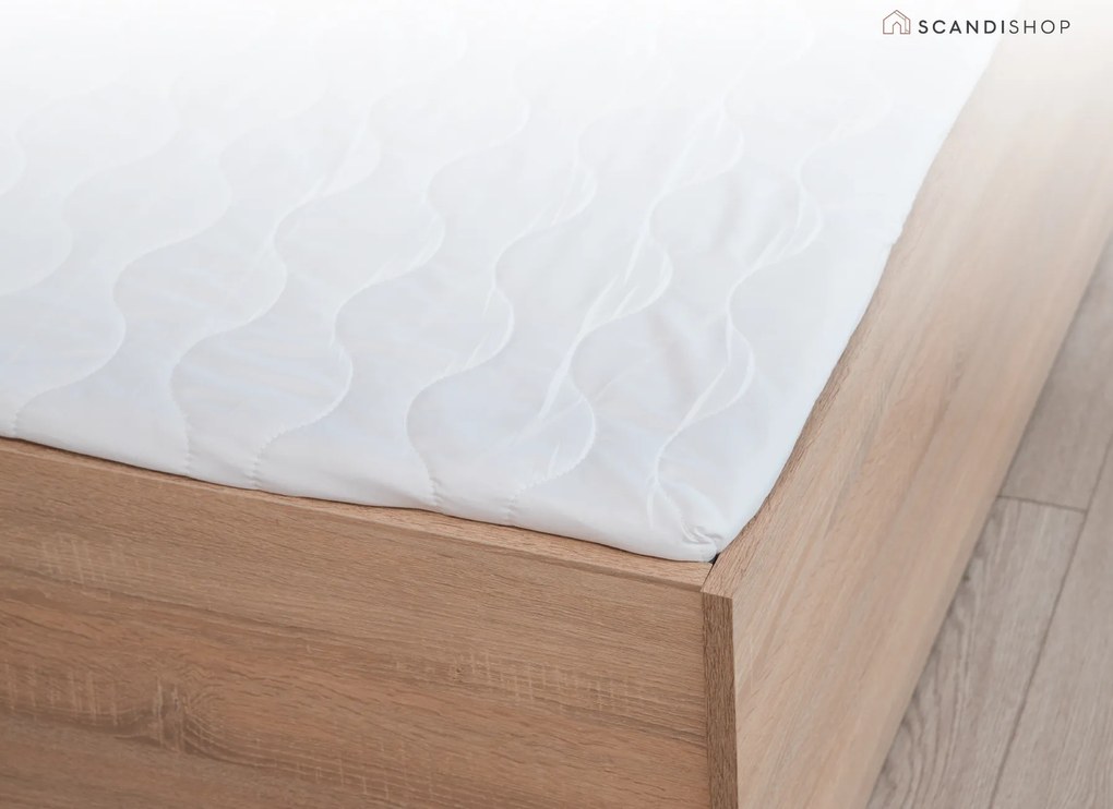 Hab matrac DELUXE  80 x 200 cm Matracvédő: Matracvédő nélkül
