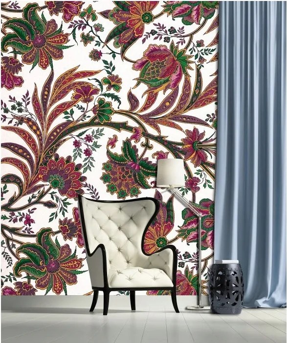 Fotótapéta Virágok Vintage Elegancia Minta 184x254 vinil +ragasztó