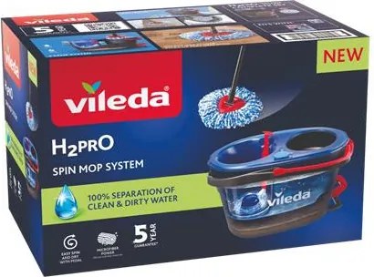 Forgó felmosószett, pedálos, VILEDA H2PrO (KHTV89)