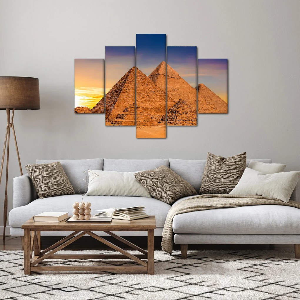Kép - Egyiptomi piramisok (150x105 cm)