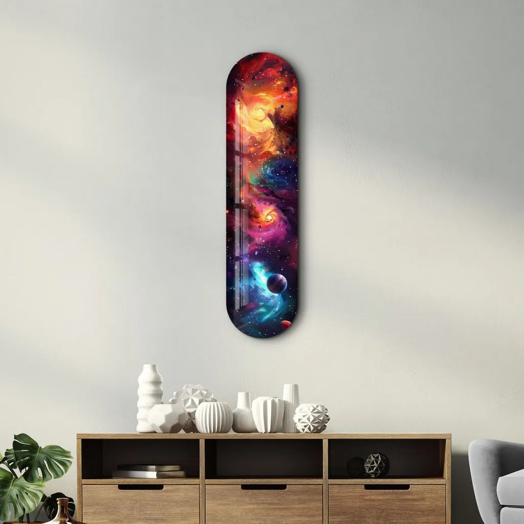 Colorful üvegkép, 20×80 cm