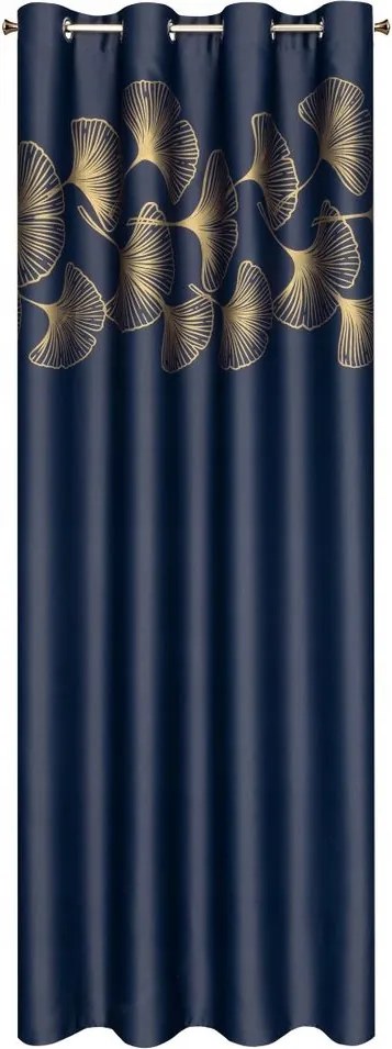 Harmony készfüggöny 140x250 Eurofirany ginko levelek