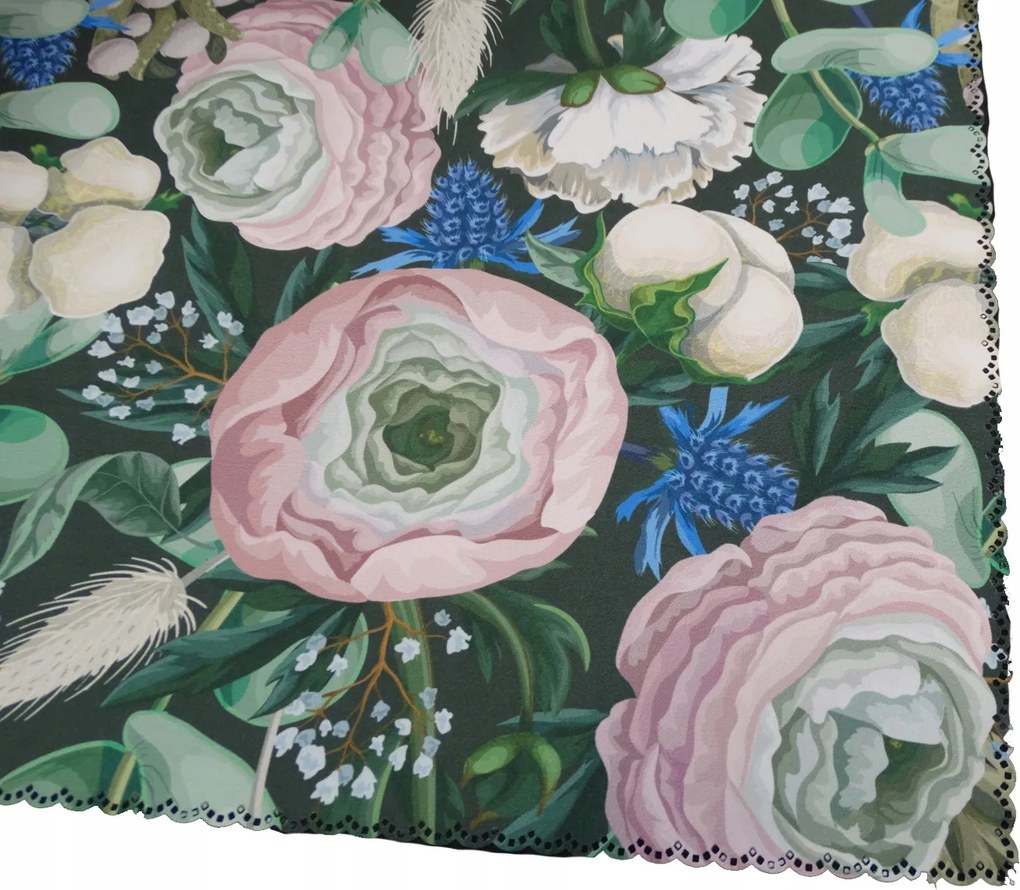 Mg Abrosz Virágok 3D nyomtatás 221 Bazsarózsa 150x220cm minőség