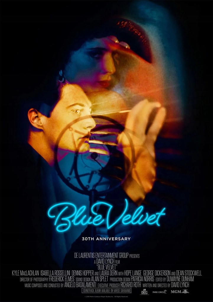 Blue Velvet poszter 1986 David Lynch