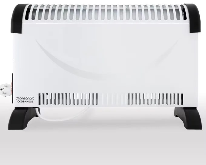 monzana® 2000 W-os fűtőtest időzítővel - fehér