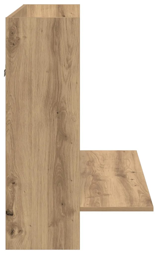 Falra Szerelhető Asztal Mester Tölgy 105x48x75 cm Szerelt Fa
