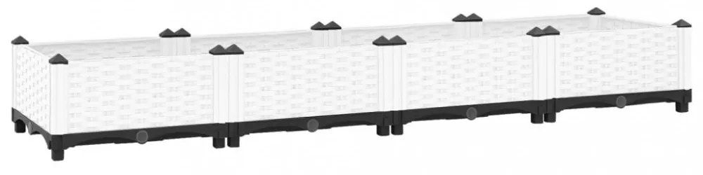 vidaXL polipropilén magaságyás 160 x 40 x 23 cm