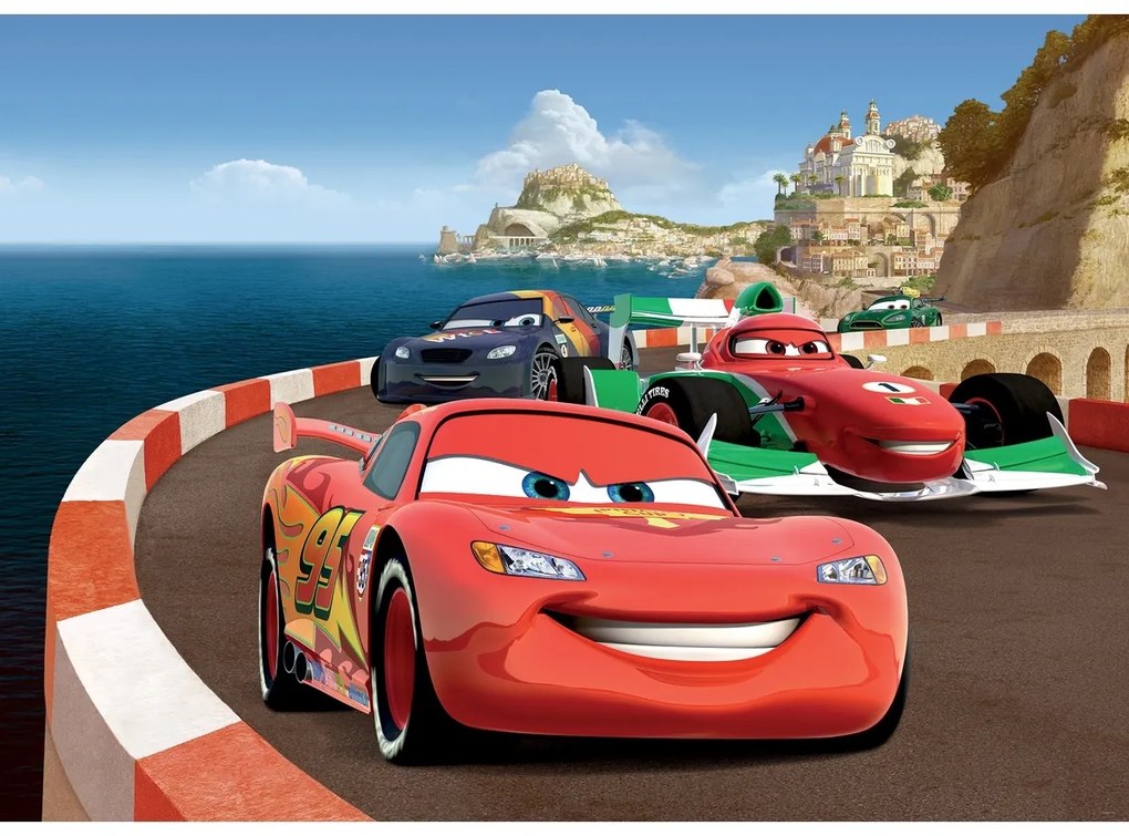 Gyerek fotótapéta Cars, 156 x 112 cm