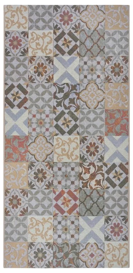 Szürke futószőnyeg 75x150 cm Cappuccino Mosaik – Hanse Home