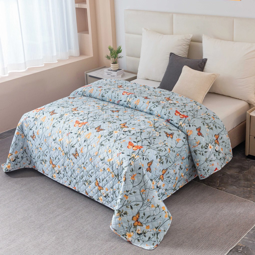 Ágytakaró MONARCH WINGS, világoskék Méret: 170 x 210 cm