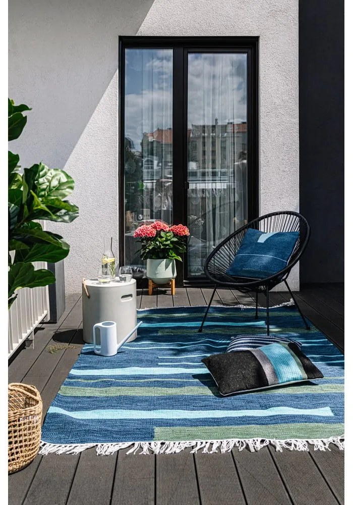 Ensign kültéri párna újrahasznosított műanyagból, 45 x 45 cm - Green Decore