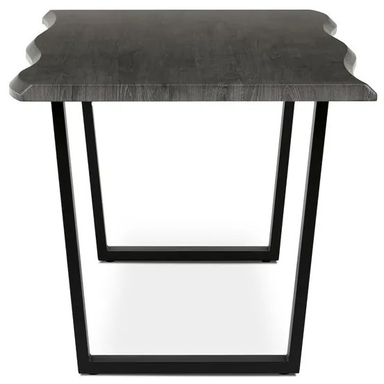 Étkezőasztal 180×90 cm, MDF, Szürke Tölgy. GREY – HT-F4218