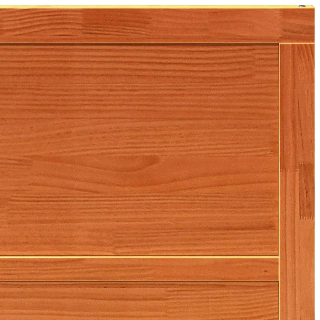 Pajtaajtó Viaszbarna 90 x 208 cm Tömör fenyőfa