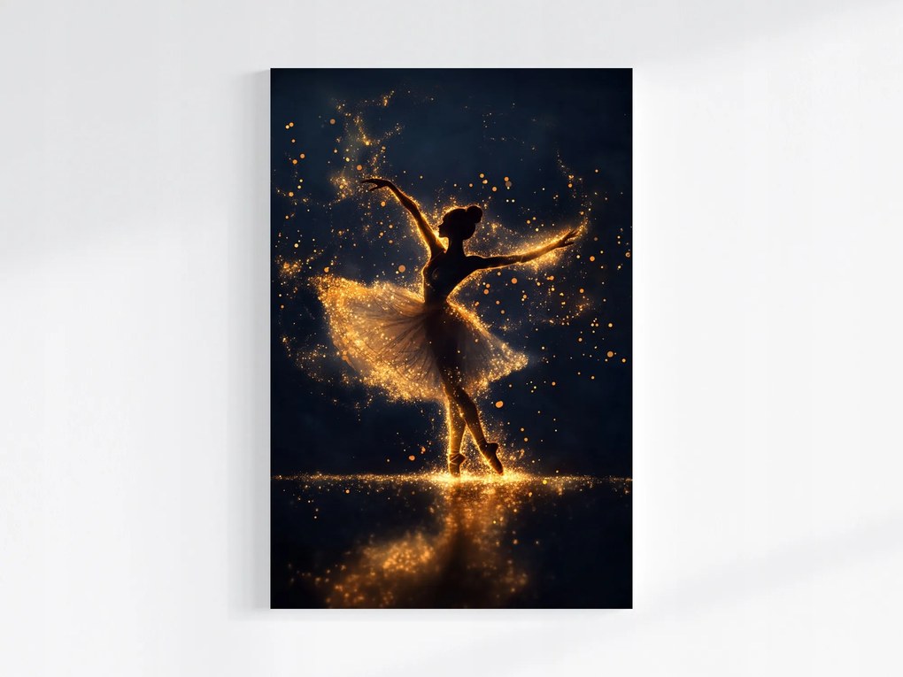 Vászonkép Canvas Balett Tánc Balerina Táncos Szikra Mozgás 40x60