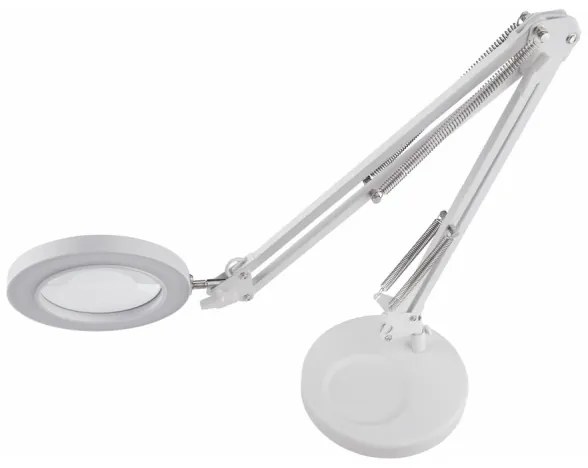 Extol - LED Dimmelhető asztali lámpa nagyítóval LED/8W/5V 2900/4500/7500K fehér