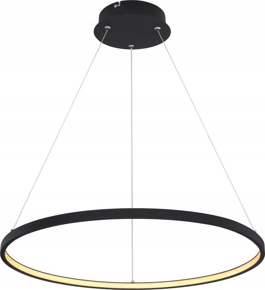 Ralph Led függőlámpa 29W fekete matt modern design