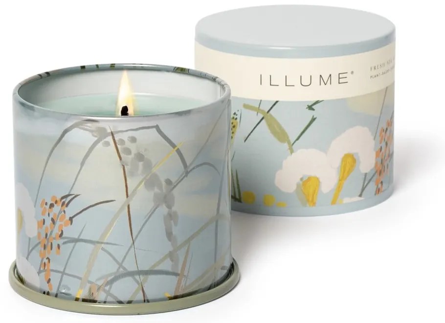 Illatos gyertya, égési idő 50 ó Fresh Sea Salt – ILLUME x Bloomingville