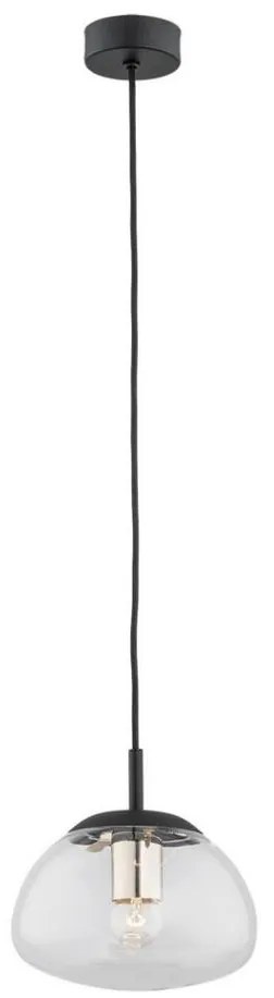 Argon 4331 - TRINI 1xE27/15W/230V fekete lógólámpa, 20 cm átm.