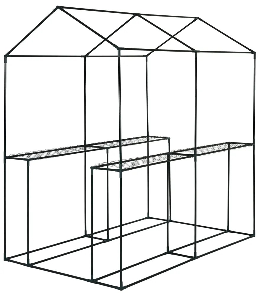 Deuba Fóliasátor 190x186x120 cm