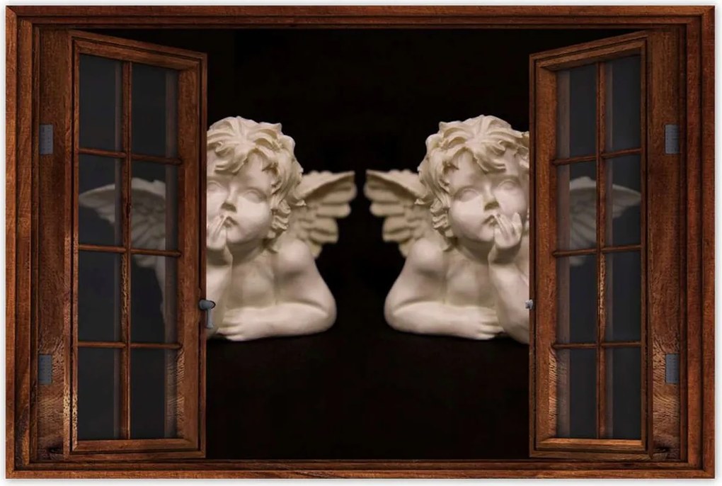 Poszter 60x40 Iker angyalkák