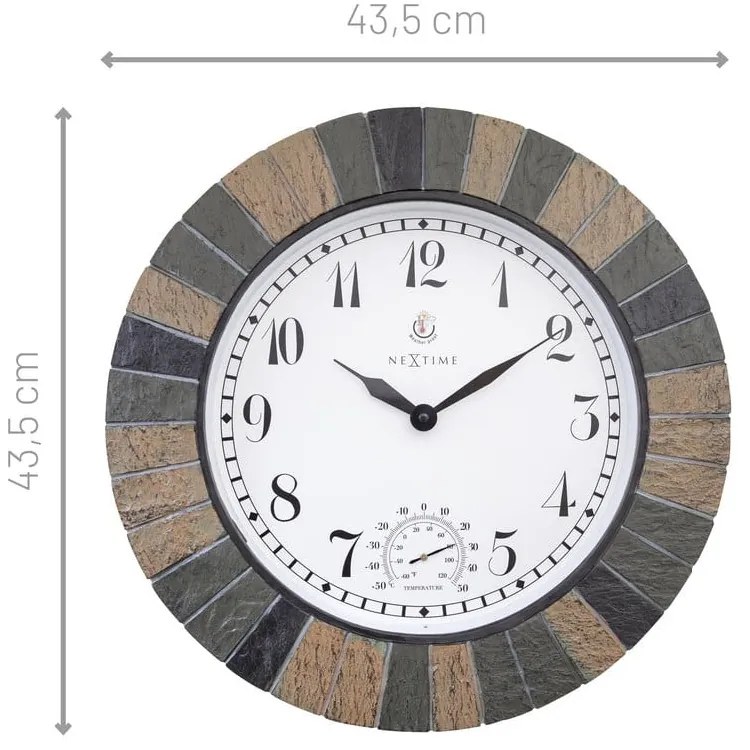 Kültéri falióra ø 43,5 cm Aster – NeXtime
