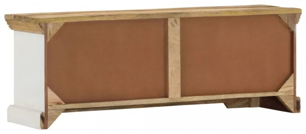 tömör mangófa TV-szekrény 110 x 30 x 40 cm