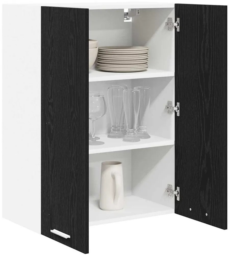 Függő szekrény Riga Fekete tölgy 60 x 31 x 80 cm Faanyag