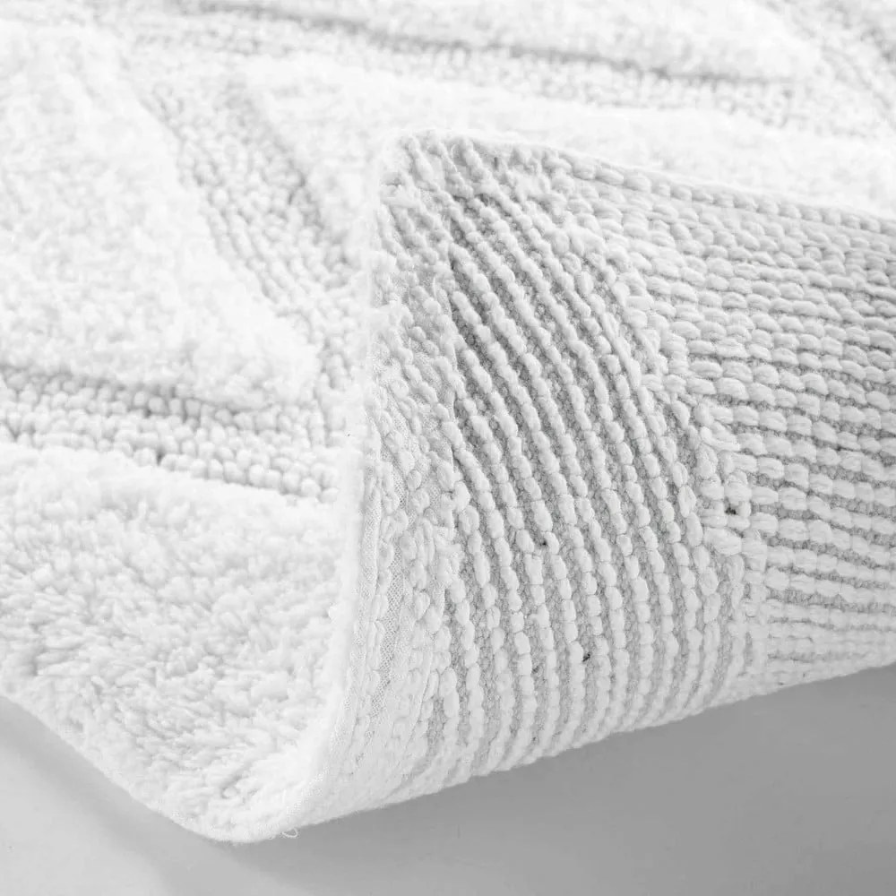 Fehér fürdőszobai kilépő 50x80 cm Thais – douceur d'intérieur