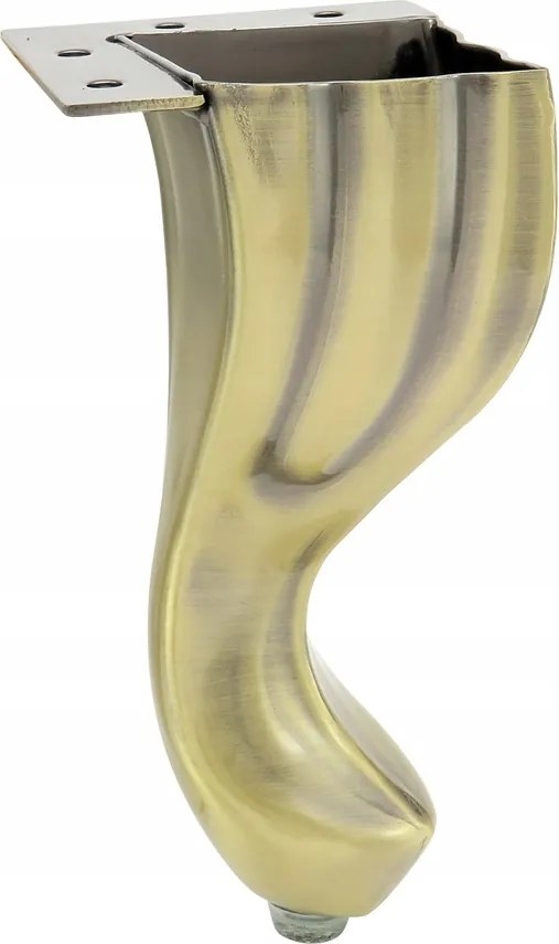 Bútorláb Stílusos Antik Arany H140 14 CM Komód Kanapé Szekrény