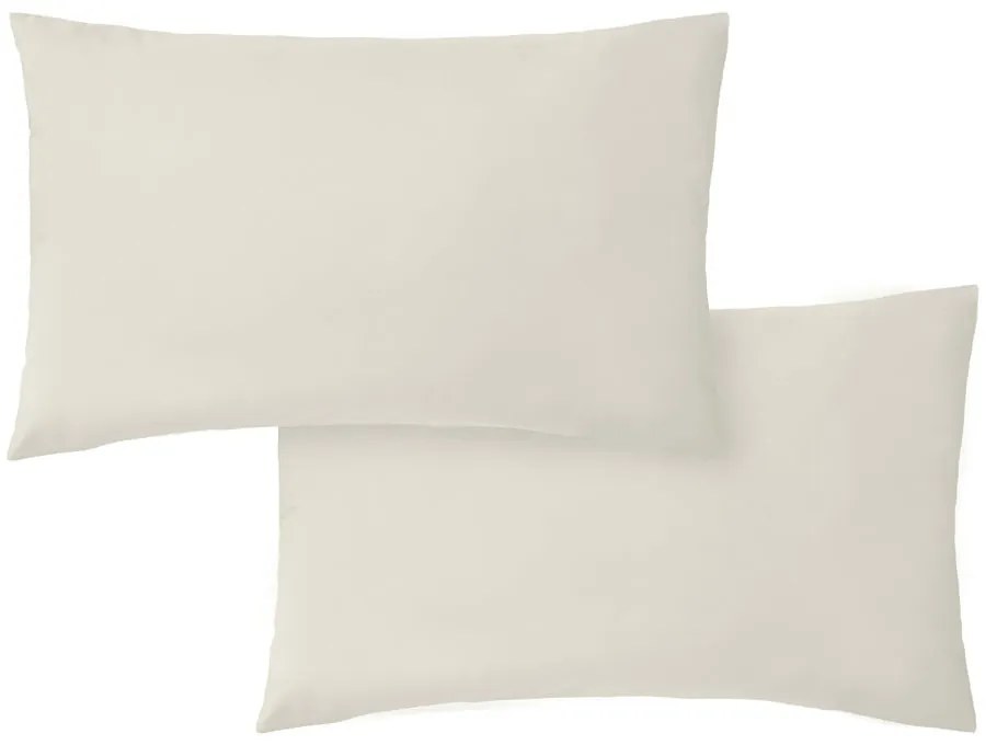 Pamut-perkál párnahuzat szett 2 db-os 50x75 cm Cotton Percale – Bianca