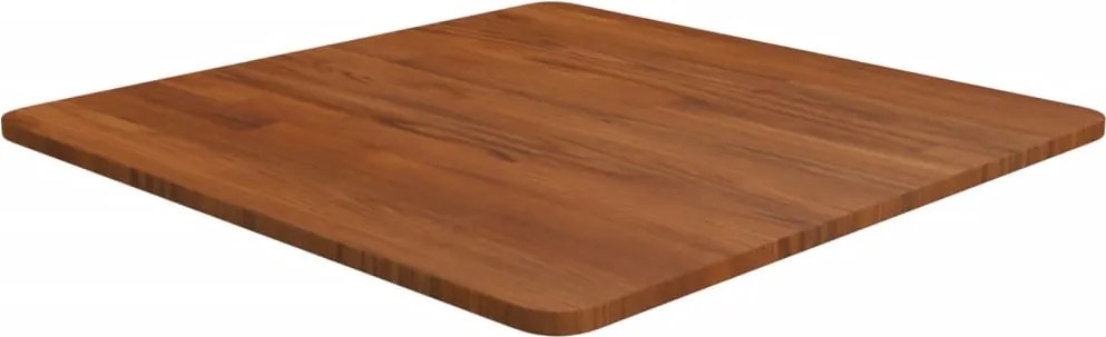 vidaXL világosbarna kezelt tömör tölgyfa négyzet asztallap 60x60x1,5cm