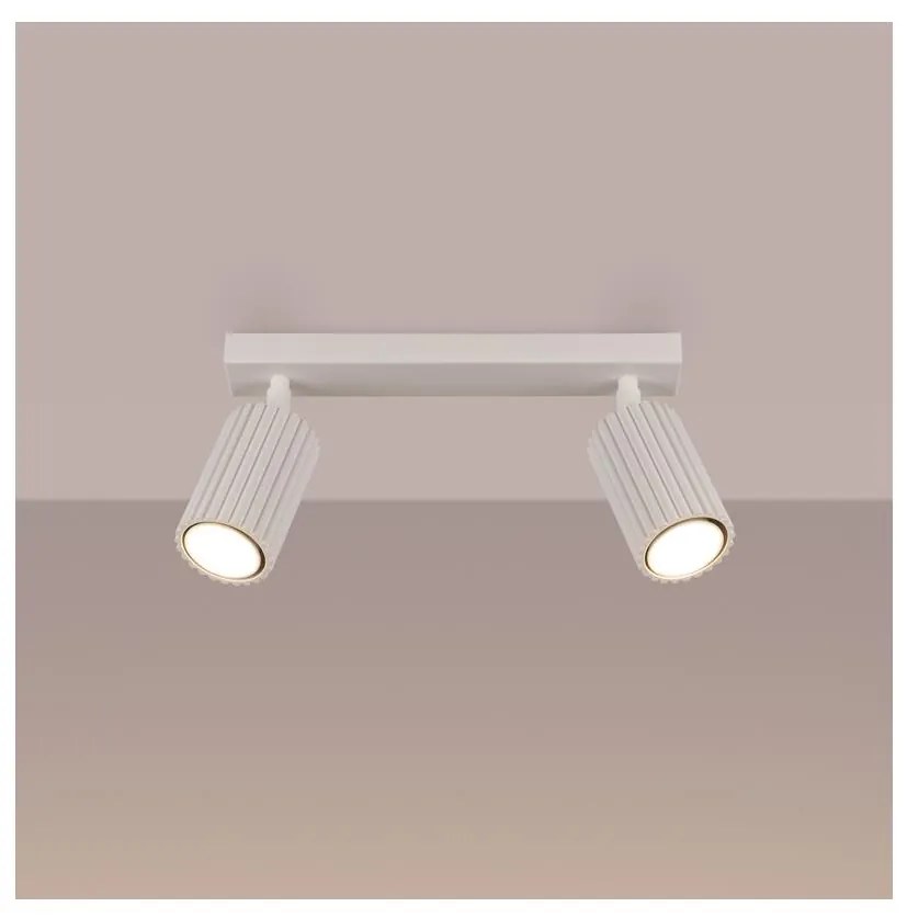 Brilagi - Spotlámpa CRESTO 2xGU10/10W/230V krémes