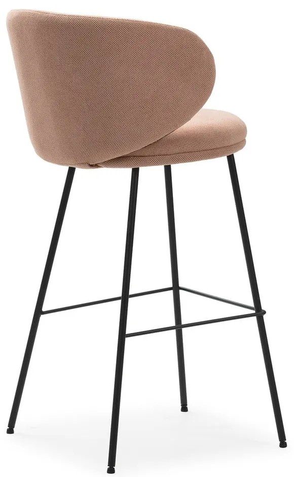 Világos rózsaszín bárszék szett 2 db-os (ülésmagasság 65 cm) Rush – Marckeric