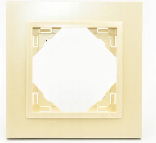 Efapel Animato Keret 1-SZERES Gyöngyház 90910 Tpp