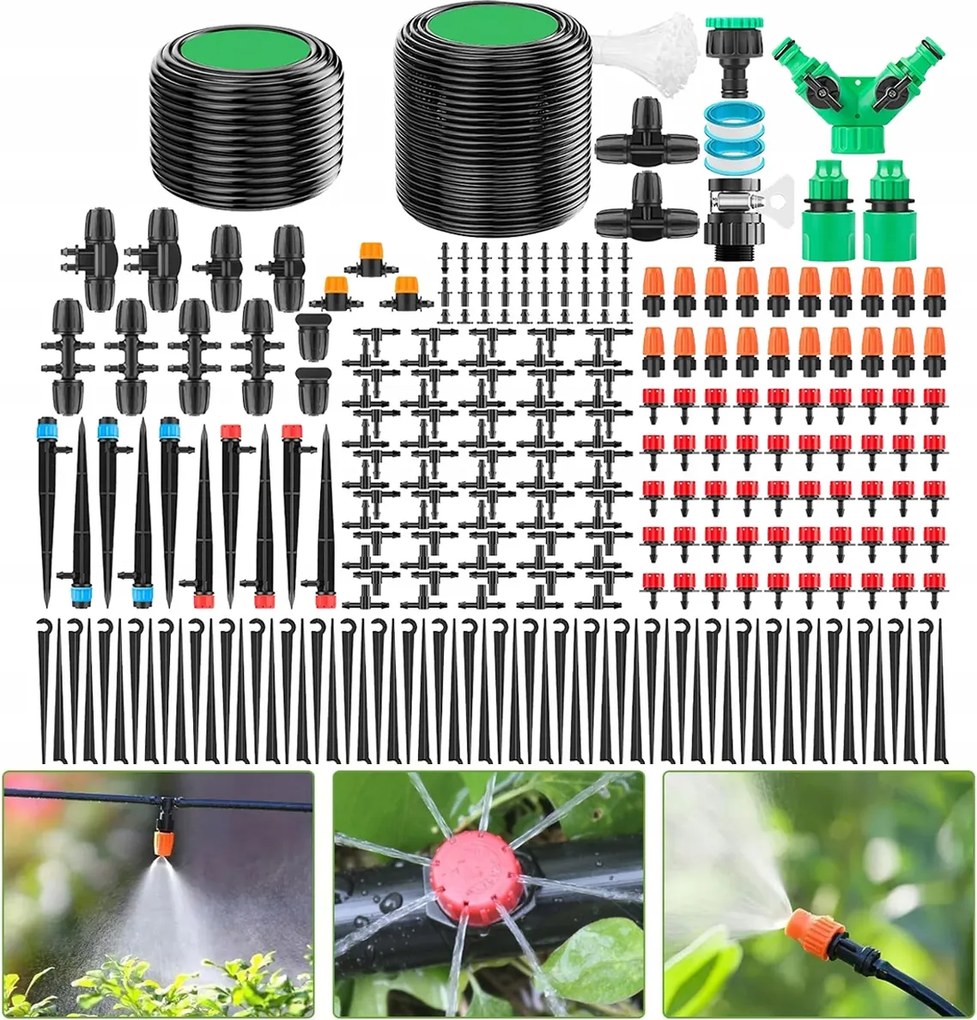 Kerti öntöző szett Automata kerti öntözőrendszer 315el